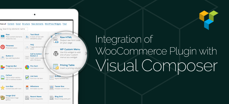 Integration of WooCommerce Plugin with Visual Composer