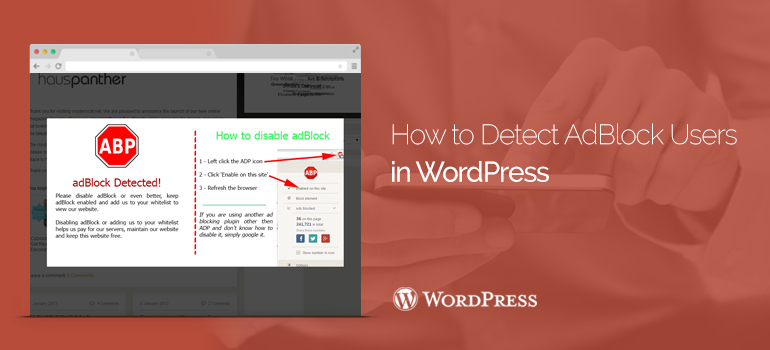 How to Detect AdBlock Users in WordPress