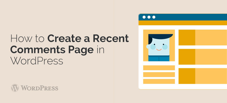 How to Create a Recent Comments Page in Woocommerce themes