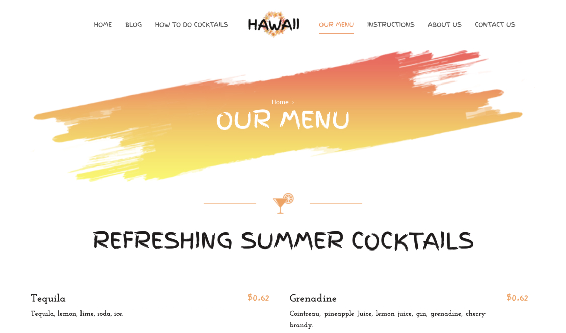 Cocktails Store – WordPress WooCommerce Theme 04