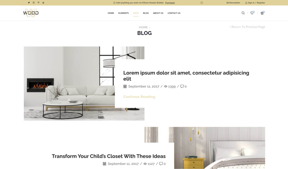 Furniture Store 02 – WordPress WooCommerce Theme 04