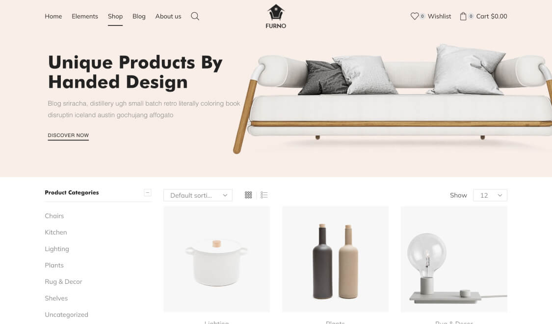 Home Decor Store – WordPress WooCommerce Theme 02