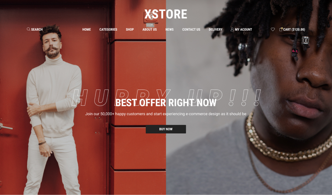 Minimal Fashion Store – WordPress WooCommerce Theme 01