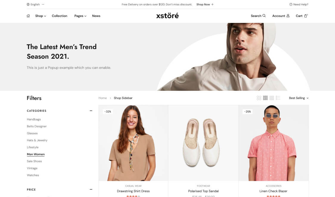 Minimal Fashion 02 Store – WordPress WooCommerce Theme 02