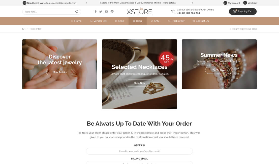 Jewellery Niche Market – Multivendor WP WooCommerce Theme 06