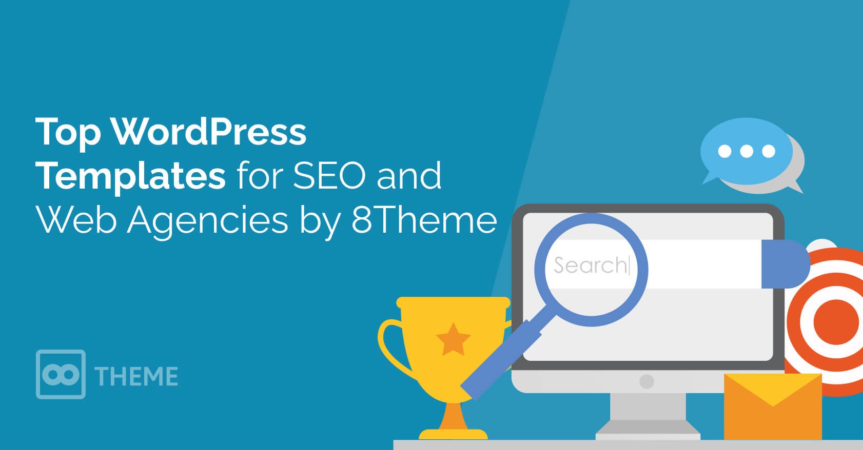 Top WordPress Templates for SEO and Web Agencies by 8Theme